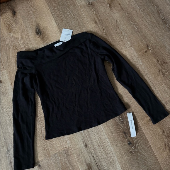 Reformation NWT Black Knit Top Size XL - Picture 2 of 5